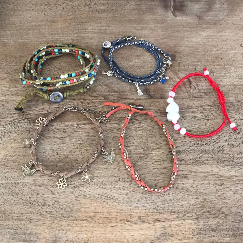 5 piece bracelet bundle